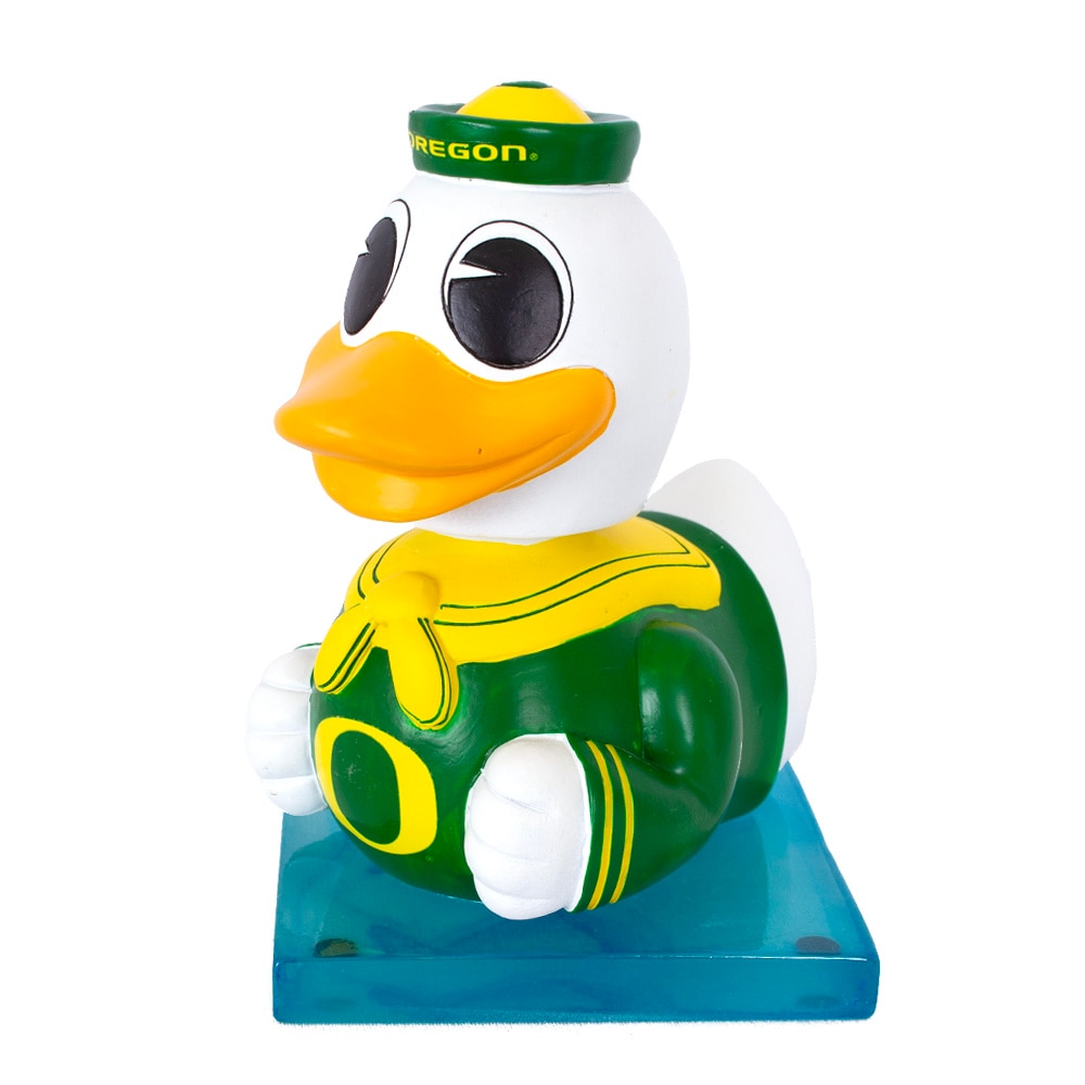 Classic Oregon O, Yellow, Collectibles, Gifts, 6", Mascot Bobblehead, Floating, Inflatable, Duck in River, Bobblehead, 948564